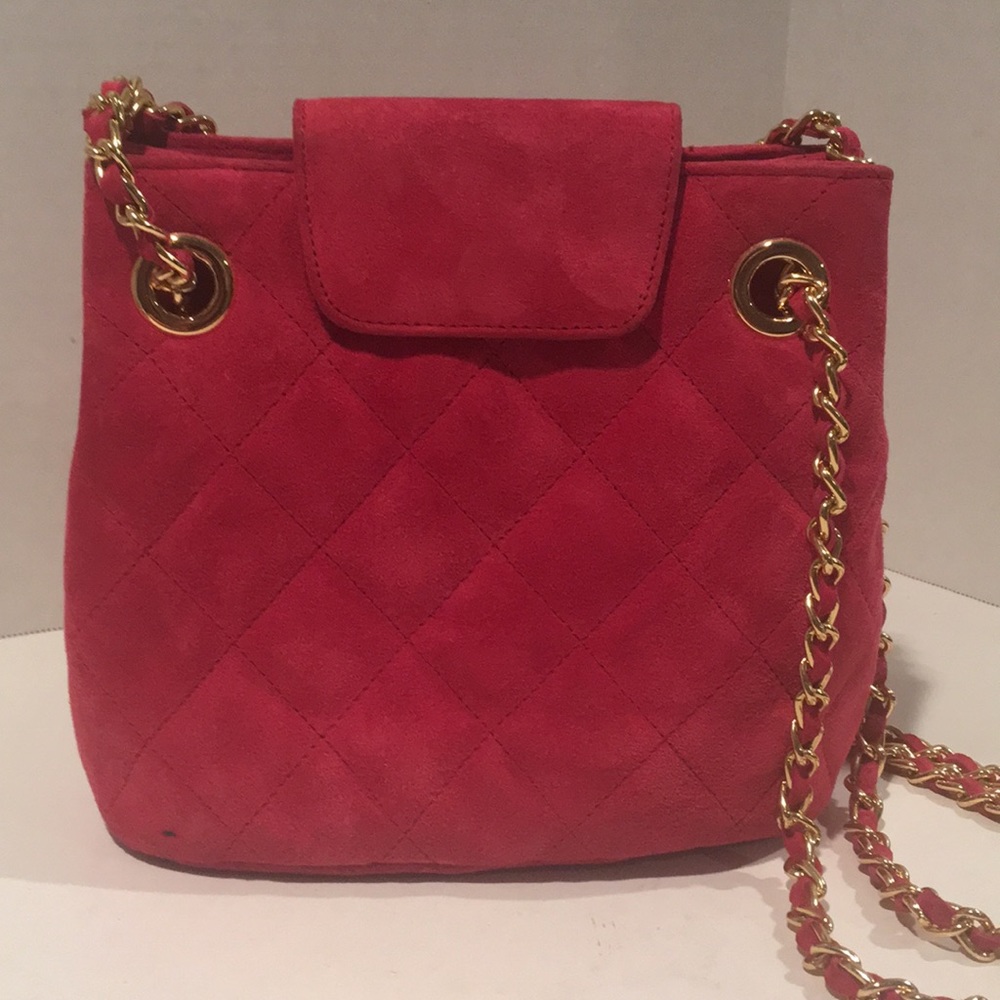 Neiman Marcus suede purse